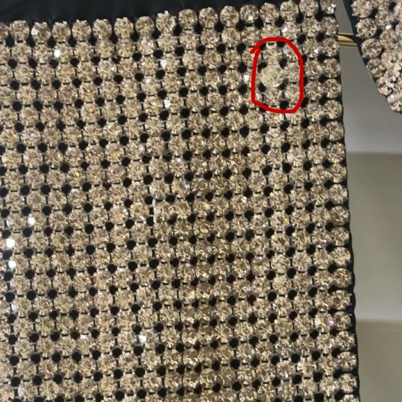 Black Rhinestone Top - Picture 8 of 8